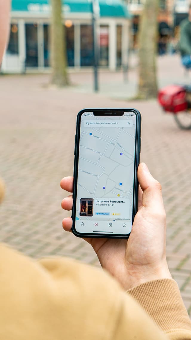 App Mockup on a Phone